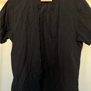 Zara Slim Fit Black Shirt